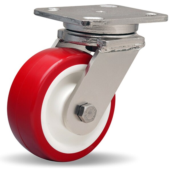 Stainless Steel Workhorse Swivel Caster, 5
