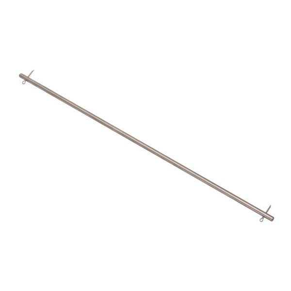 Long Pin, 2 Cotters, 1/4X20, 18-8 SS