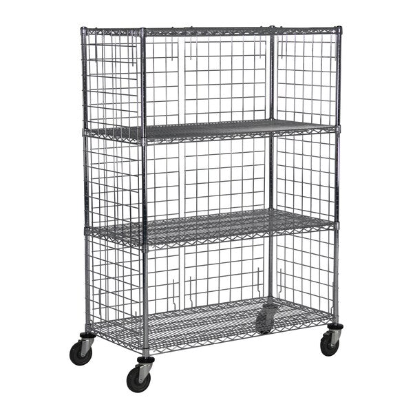 ME Unit, w/Casters, 4-Shelf, 18x36x69