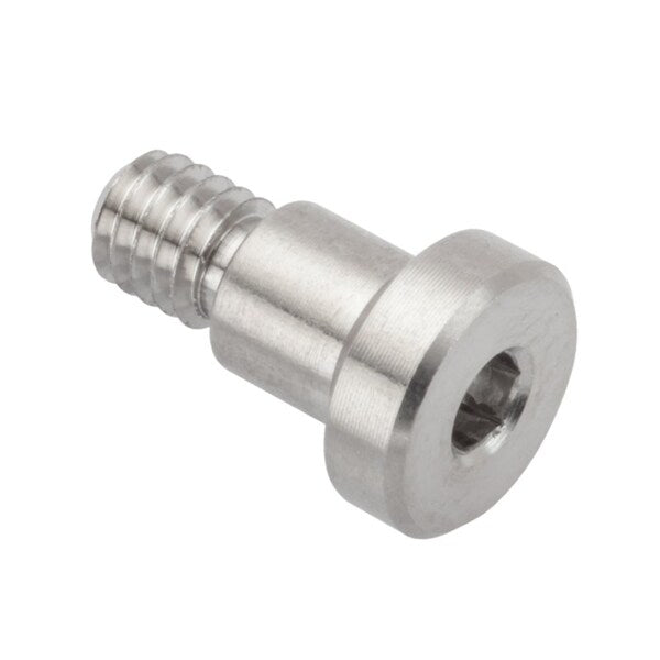 Shoulder Screw, 6g Thr Sz, 5mm Thr Lg, 5 mm Shoulder Lg, 316 Stainless Steel