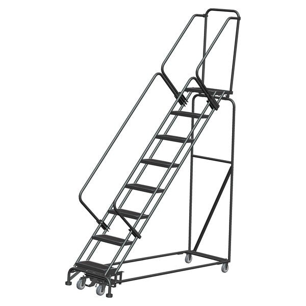 Lockstep Rolling Ladder, Steel, 80 in.H