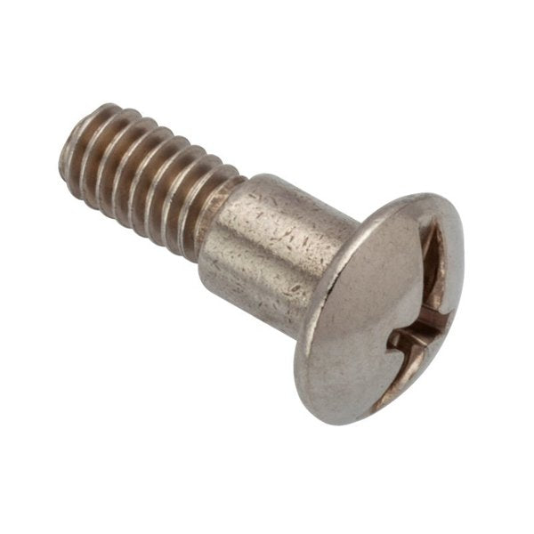 Binding Screw, #8-32 Thd Sz, 18-8 Stainless Steel