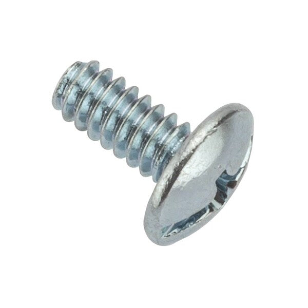 Binding Screw, #6-32 Thd Sz, Steel