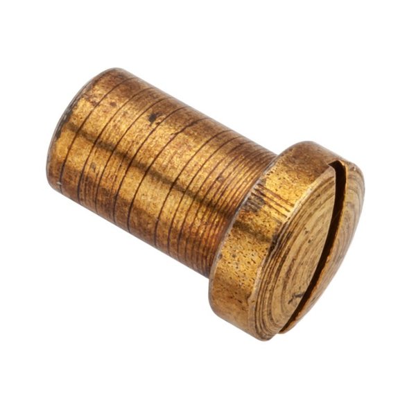 Cage Nut, 10-32, Brass, Plain Finish