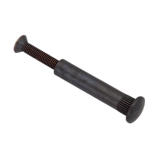 Arch Barrel, #10-32, 1 9/16 in Brl Lg, 5/16 in Brl Dia, Brass Bronze