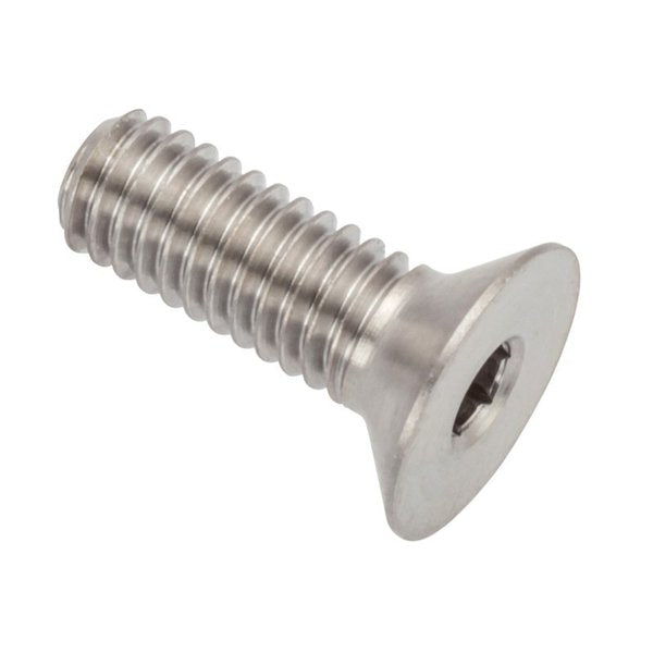 M4.5 Socket Head Cap Screw, Passivated 18-8 Stainless Steel, 10 mm Length