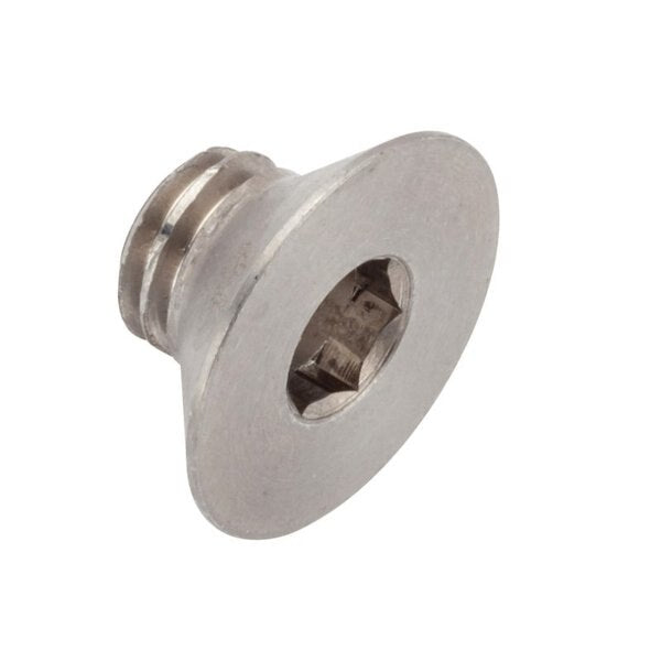 M6 Socket Head Cap Screw, Plain Stainless Steel, 1-1/2 in Length
