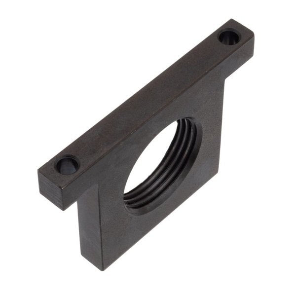 Flange Lug Mnt, 1-1/4-12, Steel Black Ox