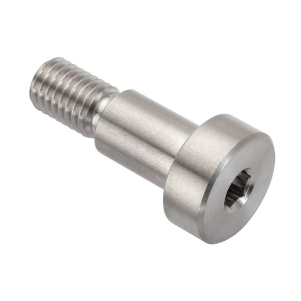 Shoulder Screw, M10 x 1.5 Thr Sz, 16mm Thr Lg, 18 mm Shoulder Lg, 316 Stainless Steel