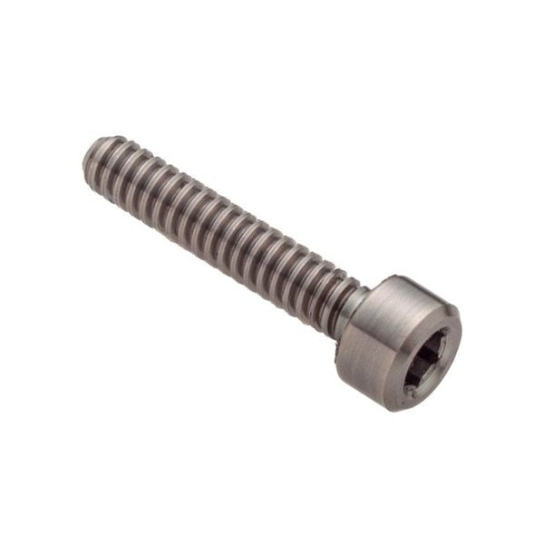 #10-32 Socket Head Cap Screw, Plain Titanium, 1-1/4 in Length