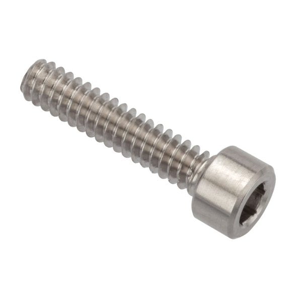 #4-40 Socket Head Cap Screw, Plain Stainless Steel, 1/2 in Length