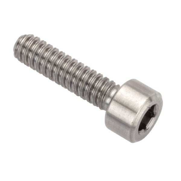 #6-32 Socket Head Cap Screw, Plain Stainless Steel, 5/8 in Length