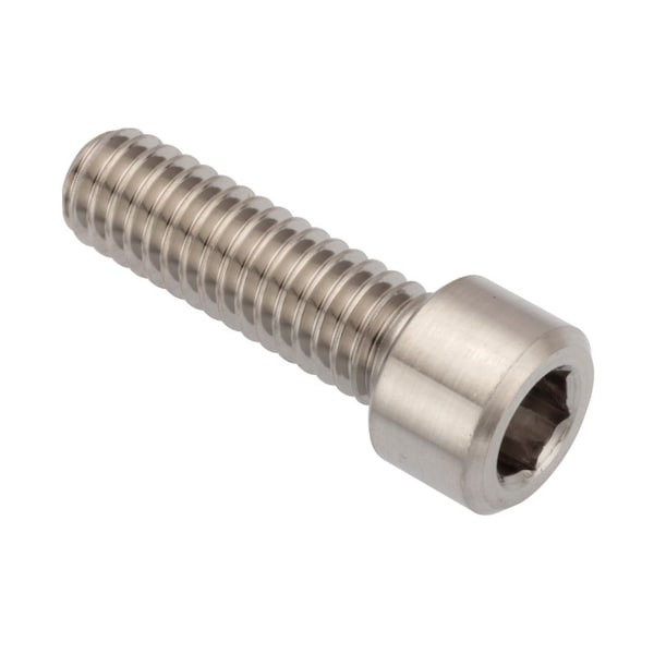 #10-32 Socket Head Cap Screw, Plain Titanium, 1 in Length