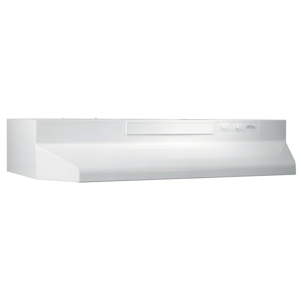 White-on-White Range Hood