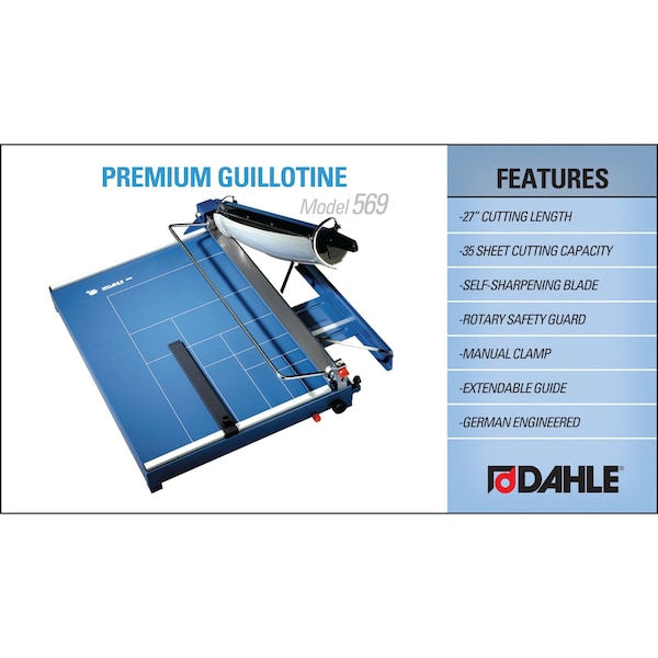 Premium Guillotine Paper Cutter, 27.5