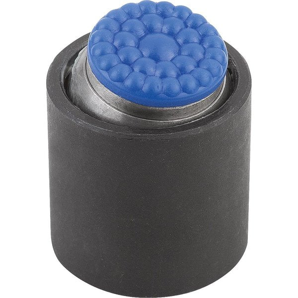 Self-Aligning Pads With O-Ring D1=17, Form:P Carbon Steel, Interchangable Insert, Comp:Polyurethane