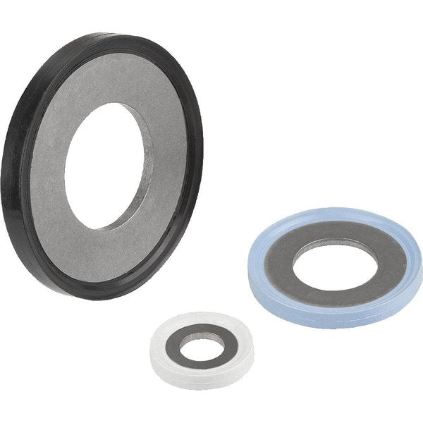 Seal And Shim Washer Hygienic Usit®, D=8, 1, Stainless 1.4404, Comp:70 Epdm 291 Comp:Black Ehedg