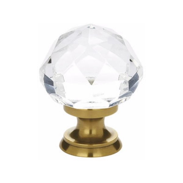 French Antique Brass Knob 86209US7