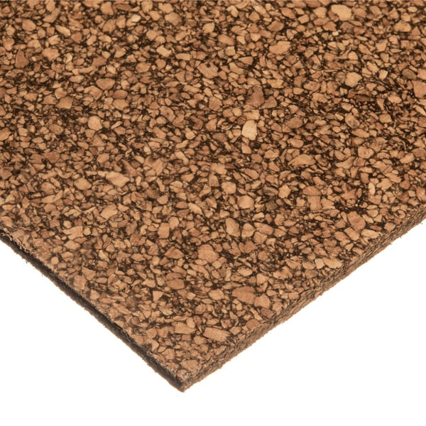 Cork Buna-N Rubber Blend Sheet - Medium - 3/16