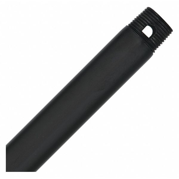 Ceiling Fan Downrod, Textured Black, Steel