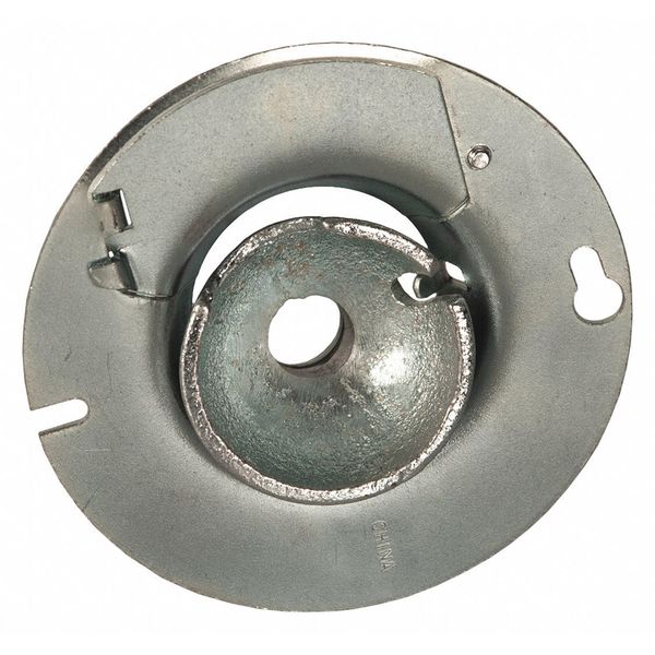 Swivel Fixture Cover, Octagon with Pipe