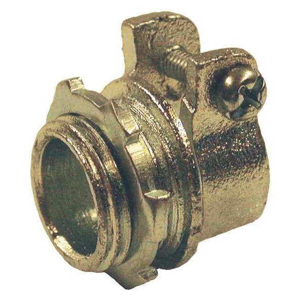 Flexible Metal Conduit Fitting, 3/8 In