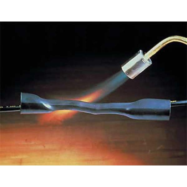 Shrink Tubing, 7.0in ID, Black, 4ft, PK5