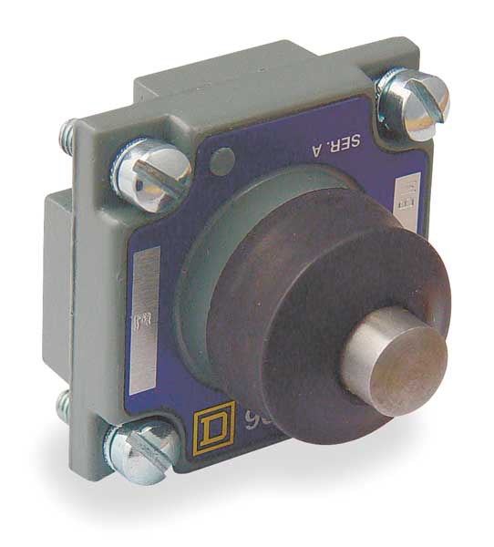 Lmt Swtch Head, Push Rod Plngr, Top, .69 In