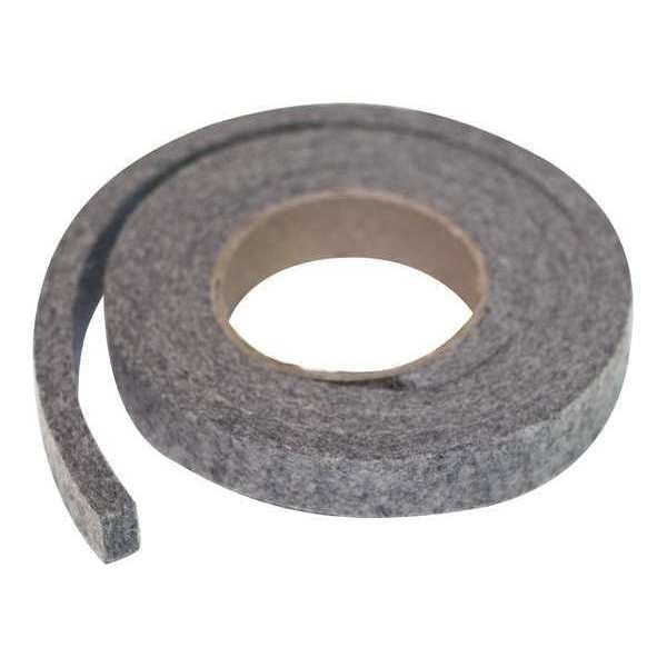 Felt Strip, F7, 3/8 In T, 1/4 x 120 In