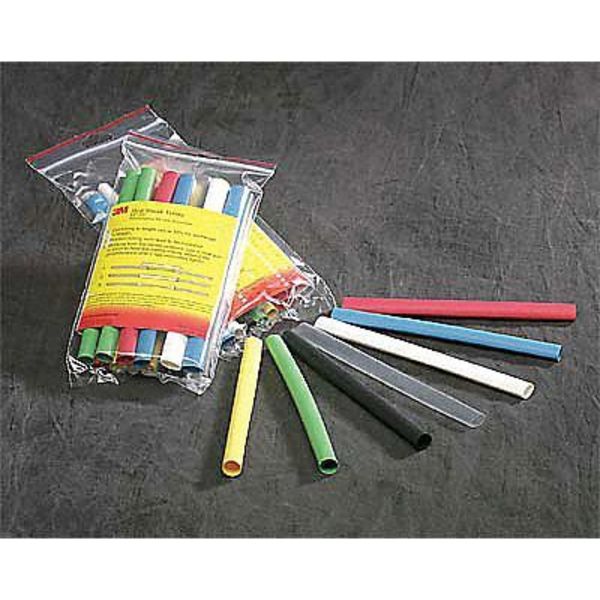 Shrink Tubing, 0.75in ID, Black, 4ft, PK45