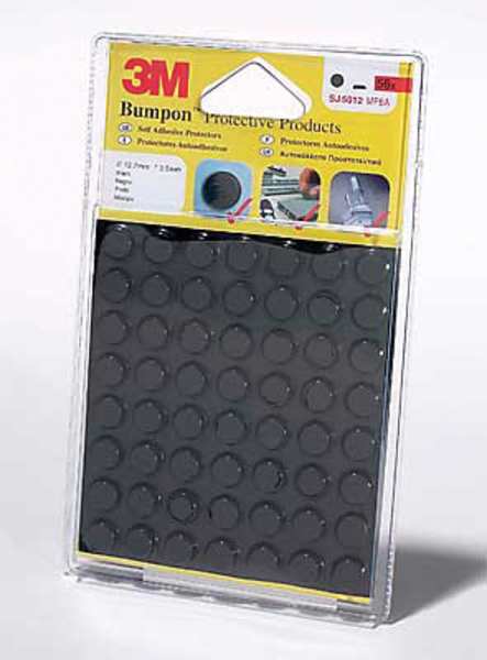 Self Adh Bumper, 56 Bumpons per Pack, PK18