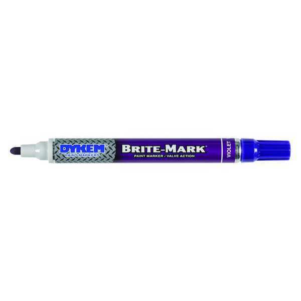 Permanent Permanent Paint Marker/Valve Action, Medium Tip, Violet Color Family, Paint