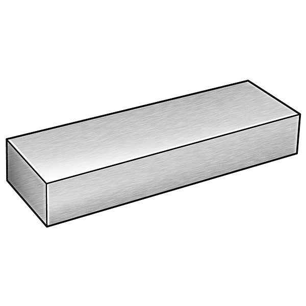 Carbon Steel Plate, 36 in L, 11 in W