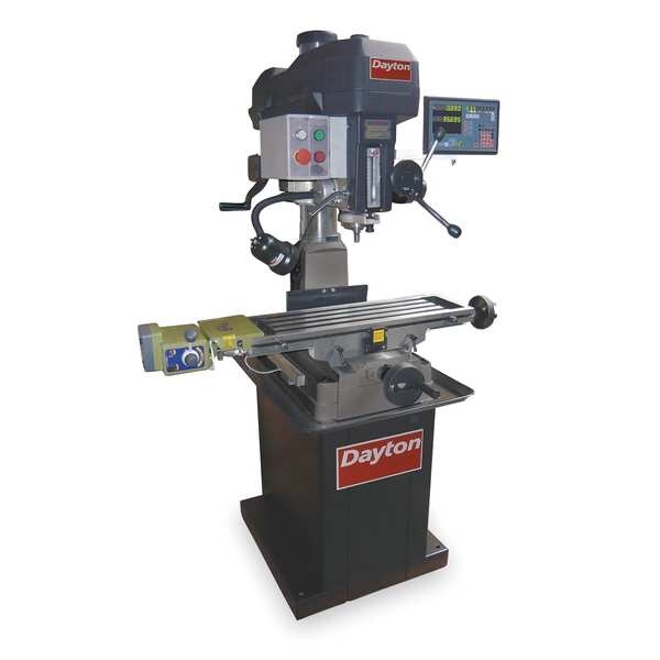 Mill/Drill Machine, 16 in. Swing, 60Hz
