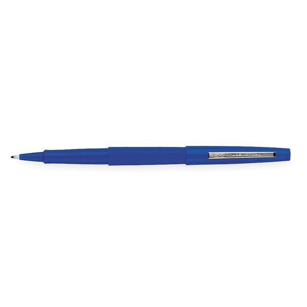 Porous Point Felt Tip Pen, Medium Blue PK12