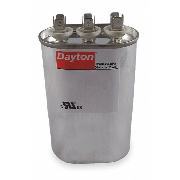 Motor Dual Run Cap, 50/5 MFD, 440V, Oval