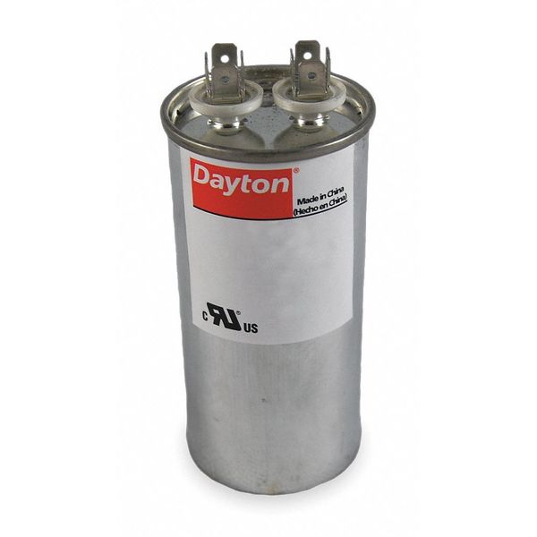 Motor Run Capacitor, 30 MFD, 370V, Round