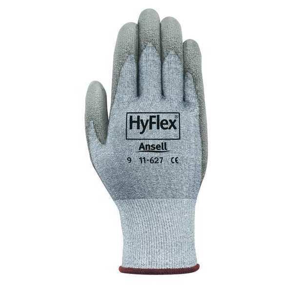 Cut Resistant Coated Gloves, A2 Cut Level, Polyurethane, 6, 1 PR