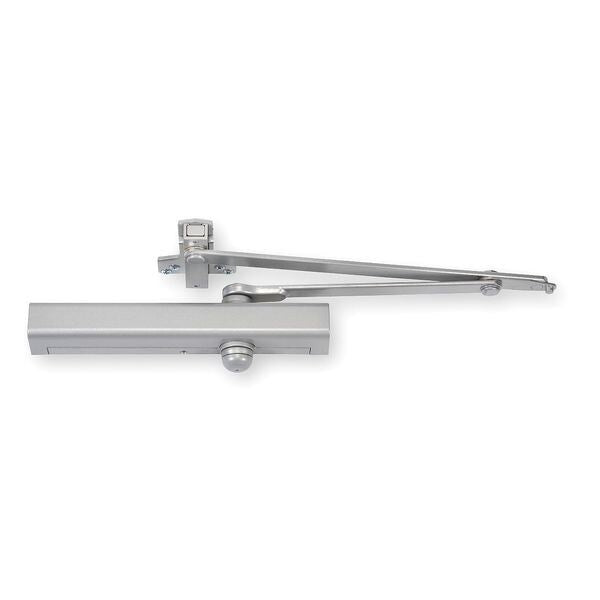 Manual Hydraulic Norton 8000 Door Closer Heavy Duty Interior and Exterior, Aluminum