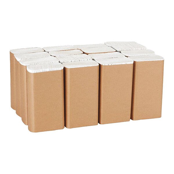 Pacific Blue Basic Multifold Paper Towels, 1, 250, White, 16 PK