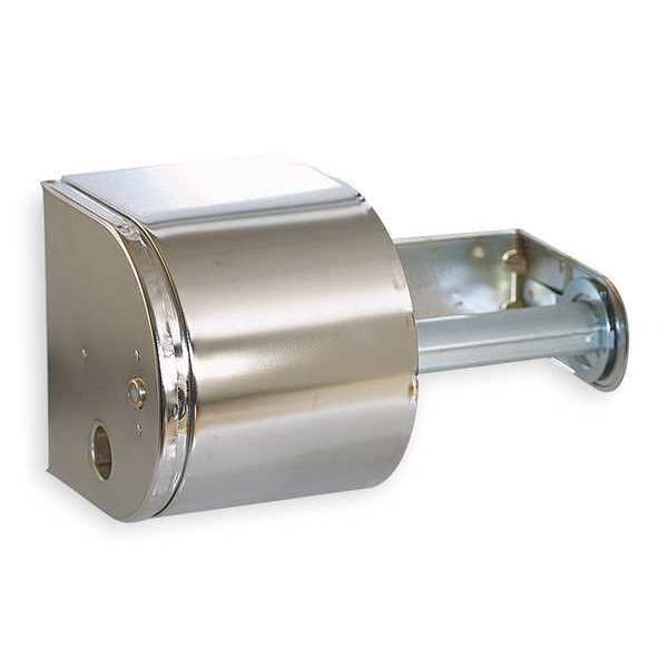 Toilet Paper Dispr, Metal, 6 In. H