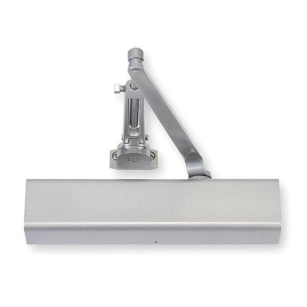 Manual Hydraulic Norton 8000 Door Closer Heavy Duty Interior and Exterior, Aluminum