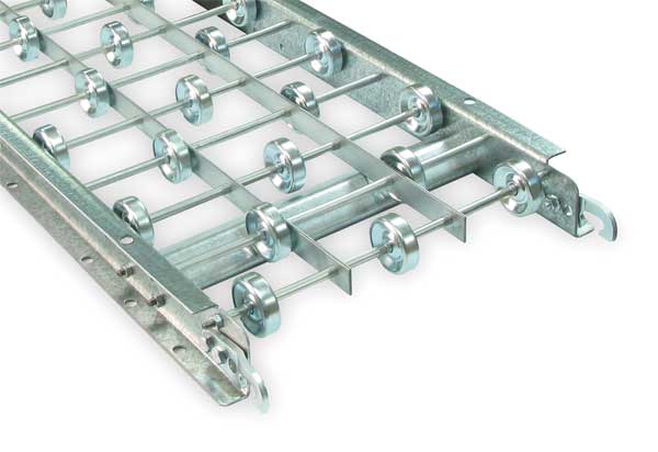 Skatewheel Conveyor, 10ft L, 15in. W