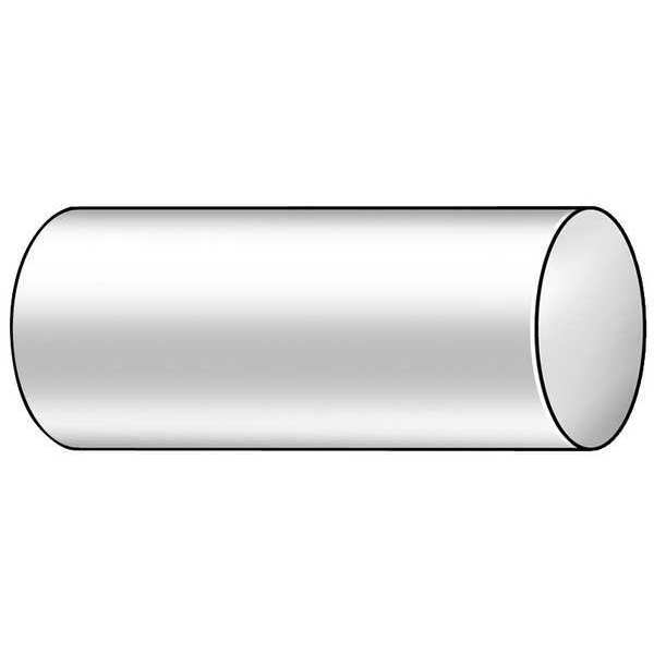 Clear Polycarbonate Rod Stock 1 ft. L, 1/8