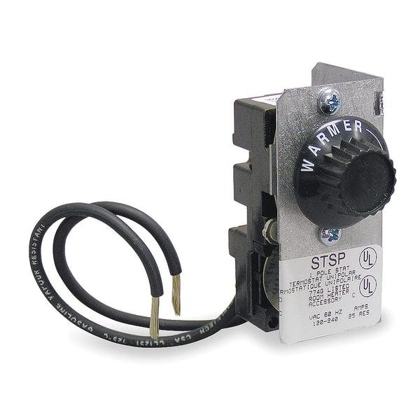 Bimetal Thermostat, Built In, 45 to 85 F