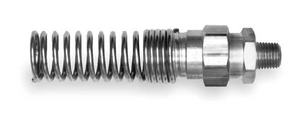 Male Connector Fitting, 1/4-18, Brass