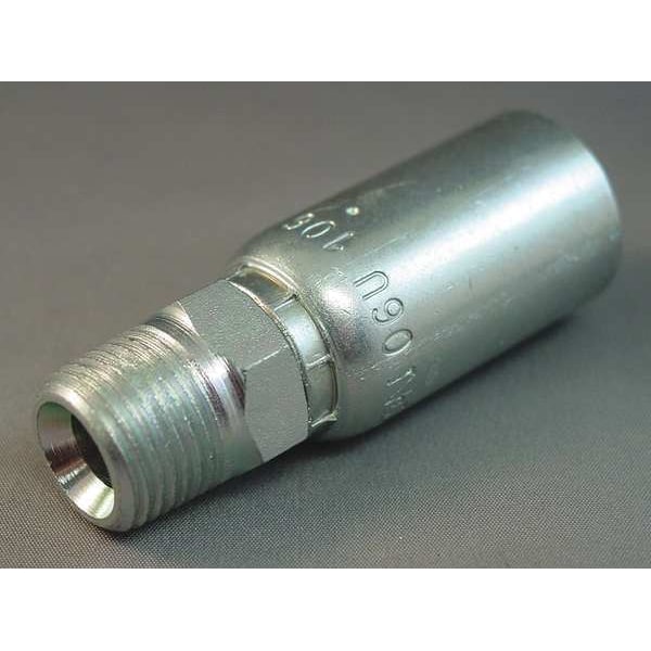 Hydraulic Hose Fitting, Crimpable