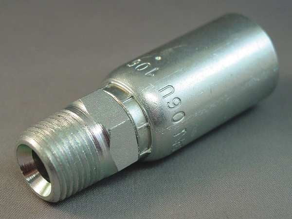 Hydraulic Hose Fitting, Crimpable, PK2