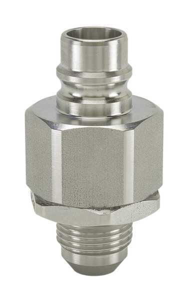 Hydraulic Quick Connect Hose Coupling, Steel Body, Ball Lock, 1-1/16