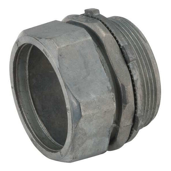 EMT Compression Connector, 2-43/64 In. L